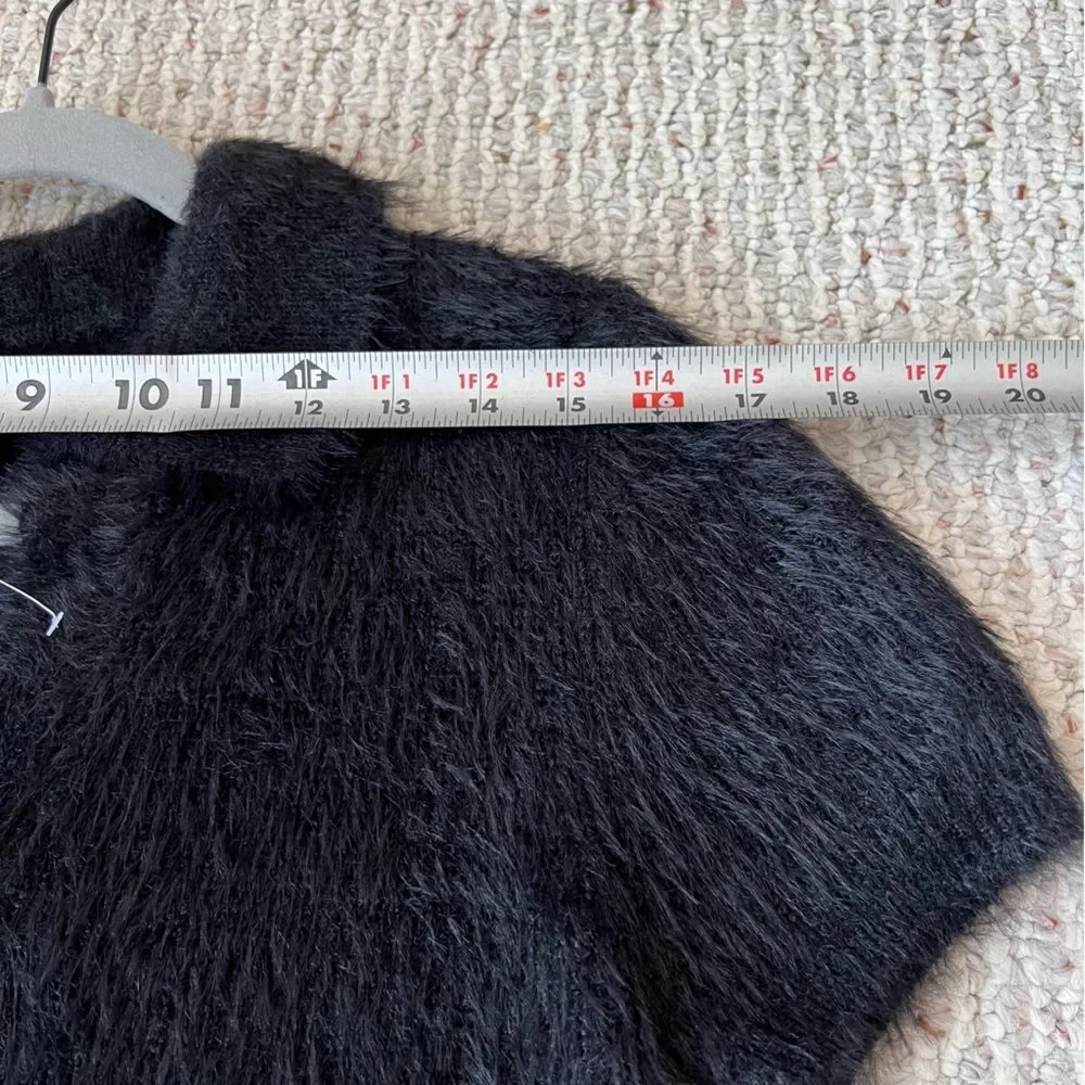 House Of Harlow 1960 Fuzzy Knit Sweater Skirt Set Small